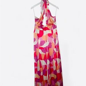 VICI vibrant Pink and Orange Jumpsuit new without tags 🏷️